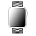 HILIMNY Hailan Band for Apple Watch Series 1 / 2 / 3,Newest Design Fine Woven Nylon Wrist Strap Replacement with Classic Buckle for iwatch,42mm,Black Check