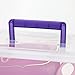 IRIS USA 5.3 Quart Modular Latching Box Handle, 1 Pack, Purple/Clear
