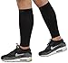 ChinFun Calf Compression Sleeve 20-30mmHg Leg Support Graduated Pressure Socks Running Guards - Shin Splints Circulation Recovery Varicose Veins Pain Relief Sports Gear Men Women Black M