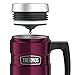 THERMOS Stainless King SK1000 Vacuum-Insulated Travel Mug, 16 Ounce, Raspberry