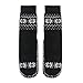 Vihir Men's Slipper Socks With Suede Non Slip Sole -Winter Knitted Non-Skid Home Warm Floor Socks Indoor Floor Stocking House