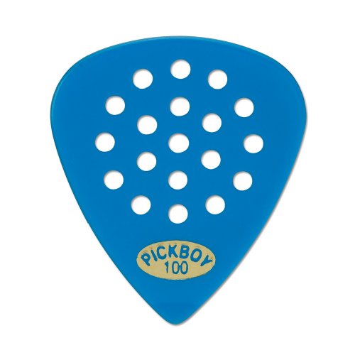 Pickboy Pos-a-Grip, Blue, Meta Carbonate, 1.00mm, 10 picks