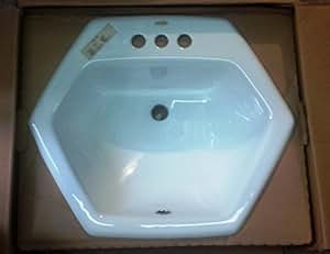 hexagon kohler 2930 sink bathroom mount sinks fixtures