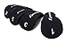 Pinemeadow Headcovers for 1 (Oversize), 3, 5 and X wood (Black/White)