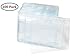 Aimtech 100 Pcs Clear Plastic Horizontal Name Tag Badge Id Card Holders (Aimt1527)