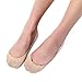 Toes Home No Show Socks Womens, Ultra Low Cut Liners Non Slip Footies for Flats Hidden Invisible Boat Summer 5 Pairs