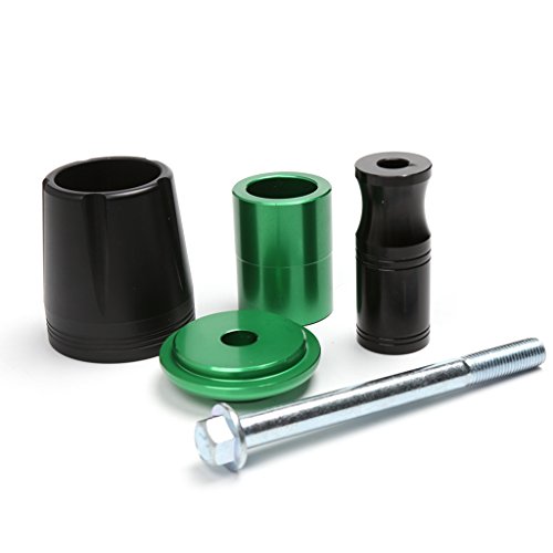 Baoblaze CNC Exhaust Slider Crash Pad Protector Guard For Kawasaki Z900 - Green