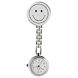 HIwatch Nurses Smile Digital Analog Lapel Pocket Watch