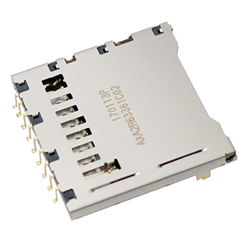 PhotoTrust Camera SD Memory Card Reader Slot Holder Replacement Metal Compatible with Nikon D7100 Replacement Part Digital Camera Repair