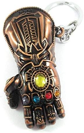 Inestimable Collection Thanos Gauntlet Avengers Infinity War Marvel Copper Colour Keychain