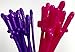 Party Drinking Straws (Pack of 25) For Bachelorette Party or Girls Night Out - 20CM Length - Extremely detailed - Full Pack of Bachelorette Straws