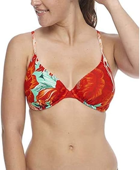 red underwire bikini