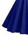 GownTown Womens Dresses cape collar 3/4 Sleeves 1950s Vintage Dresses Swing Stretchy Dresses