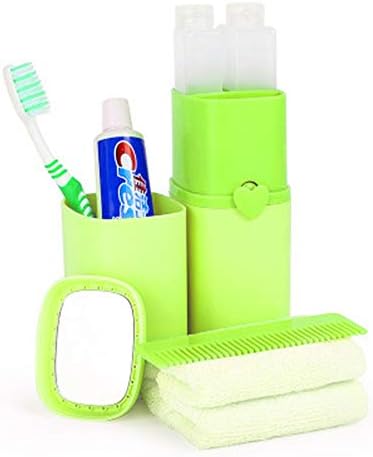歯磨きコップ うがいカップ 歯ブラシ収納ケース 洗面用具 ウォッシュカップ 歯ブラシ収納 練り歯磨き カップ 小分けボトル 旅行歯ブラシケース スポーツジム 多機能 トイレタリー用品 携帯便利 収納 防塵 衛生 健康 大容量 シンプル キャンプ 旅行出張用 小物収納 雑貨