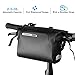 OUTON 2 in 1 Waterproof Bicycle Handlebar Bag & Shoulder Bag, Adjustable 2.5L-3L, Cycling Bike MTB Quick-Release Front Basket Frame Pouch PVC Tube Bag Roll Top Front Pannier Bag