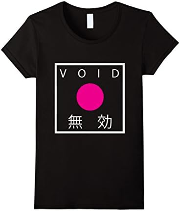 Womens Aesthetic Vaporwave T Shirt Retro 1980s 1990s Otaku Tee Medium Black