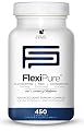 TRIPLE STRENGTH GLUCOSAMINE Sulfate 1500 mg - CHONDROITIN Sulfate 1200 mg - MSM 2000 mg PER SERVING- 450 Capsules Per Bottle- FlexiPure Advanced Joint Support Helps With ARTHRITIS PAIN, Supports HEALTHY And FLEXIBLE Joints and Connective Tissue.
