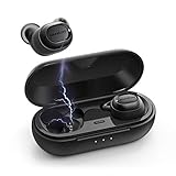 Soundcore Truly-Wireless Earbuds, Liberty Lite by Anker, Easy-Pair Sweatproof Sports Mini Wireless Headphones with Graphene-Enhanced Drivers, Stereo Calls, Built-in Mic, and Bluetooth 5.0 - Black