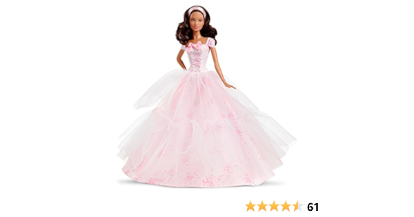 Birthday blue face barbie All The