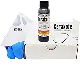  Graphite Black C-102 Air Cure, MSI Ceramic Firearm Paint Bundle, includes 6 items: 45ml Ceramic Paint, Strainer, Gloves, Hanging hook, instructions and link to MSI instructional video.