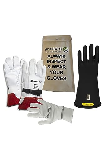 National Safety Apparel Class 2 Black Rubber