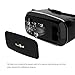 PowerLead Psug G0009 3D VR Glasses Virtual Reality Headset (Black)