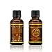 Pure Ginger Oil, Natural Lymphatic Drainage Ginger Essential Oils, Natural Therapeutic Massage Oil Promote Blood Circulation, Relieve Muscle Soreness 2pcs