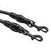 Xcellent Global 57 Inch Double Dog Leash Coupler No Tangle with Soft Handle for Two Dogs PT031 Black