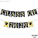 Class of 2020 Graduation Banner Decorations - Assembled - Graduation Party Supplies 2020| Graduation Decoration Blue Yellow Gold Banner Sign for Mantle, High School, College Graduation, No DIY, Felt
