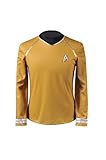 Cosparts Into Darkness Yellow Captain Man's Cosplay T-shrit