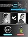 Sports Headphones, DACOM Running Headphones IPX5 Waterproof Headphones Bluetooth 4.1 Wireless Earphones w/Mic 8 Hour HD Stereo Workout Headphones for Gym Running, Noise Cancelling Wireless Headphones
