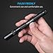 Pen Flashlight, BYBLIGHT Rechargeable Pen Light with 150 Lumens LED, Pocket EDC PenLight Flashlight with Adjustable Focus, IPX5 Water-Resistant, NiMH Batteries Included, 2 Modes Inspection Light