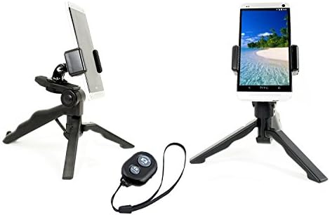 OCTO MOUNTS - Jumbo Cellphone and GoPro Tripod & Hand Grip Mount with iOS/Android Bluetooth Remote Shutter. Works with iPhone Plus, Galaxy Note, Large Smartphone, GoPro, and Action Cameras.