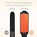 BESTOPE Hair Straightener 1.75 inch Wide Plate Flat Iron with Ceramic Instant Heat Up 450°F for Healthy Silky Hair(Dual Voltage, Auto Shut)