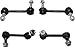 PartsW - 4 Pieces Kit Front & Rear Sway Bar End Links Driver & Passenger Side