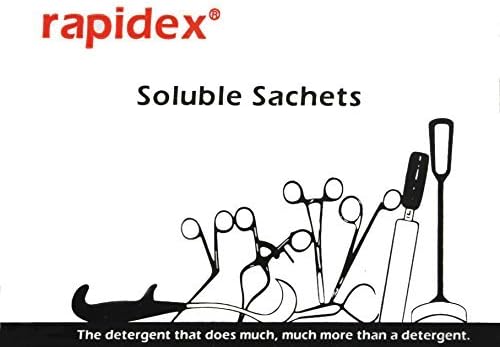 Rapidex Instrument Cleaner, Soluble Sachets, Box of 50 by Rapidex Limited