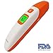 Konquest Medical Digital Forehead and Ear Thermometer for Babies, Children and Adults FDA Approved Clinically Tested with Upgraded Firmware