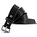 Hanks Gunner - USA Made Concealed Carry CCW Leather Gun Belt - 100 Year Warranty - 14 Ounce - Black -40
