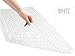 GORILLA GRIP Rectangle (35-Inch-by-16-Inch) Non-Slip Machine Washable Bath Mat, White