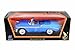1956 Chevrolet Bel Air Convertible, Blue with Light Blue Trunk - Road Signature 92128 - 1/18 Scale Diecast Model Toy Car