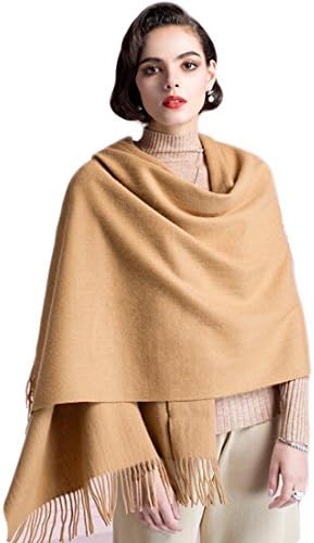 Supplim Cashmere Scarf Soft Pashmina Wraps Shawls Winter Scaves for Men Women