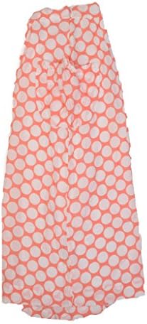 Whoopi Girls Luxurious A-Line Polka Dotted Midi Skirt - (Coral) EURO Size 188