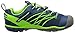 KEEN Kids' Chandler CNX Comfortable Sneakers, Poseidon/Jasmine Green, 5 Big Kid