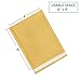 HBlife 25Pcs Bubble Mailers, 6x10 Inches Self Seal Kraft Poly Mailers, Padded Envelopes Shipping Bags Packaging for Small Business