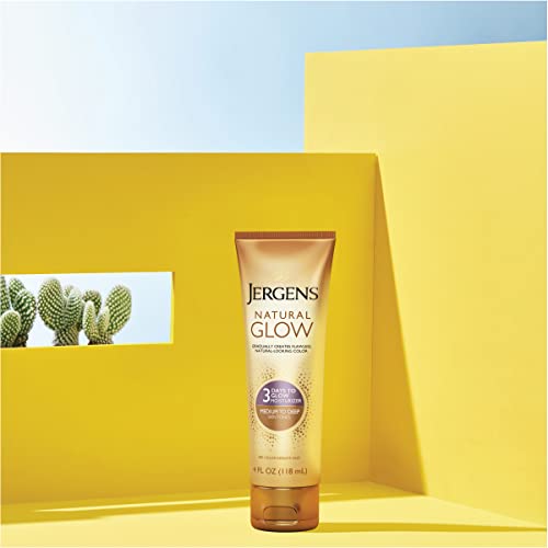 Jergens Natural Glow 3Day Self Tanner Lotion, Sunless Tanner for