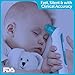 VITCHELO Digital Forehead Ear Thermometer for Newborn Baby Kids Adults Accurate Fever Tracking - FDA Approved Medical Grade Infrared Termometro with Color-Coded Display for Body Temperature Reading