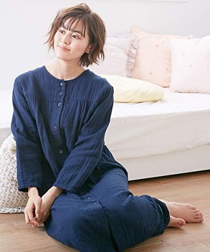 Nissen ニッセン パジャマ ルームウェア 3重ガーゼ綿100 ワンピース B084h85f3l 1 865円 セール開催中最短即日発送 新作 人気 送料無料 激安 お買い得 キ フト