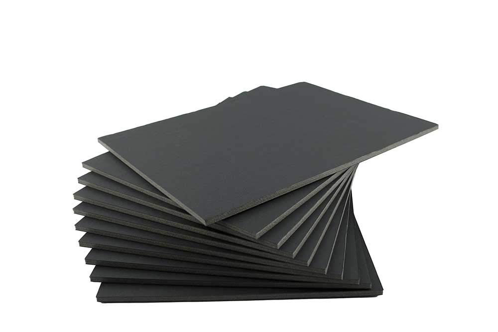 House of Card & Paper Black Foam Board A3 size 297x420x5mm 5 sheets per pack