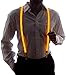 Neon Nightlife Men's Light Up LED Suspenders, One Size, Yellow