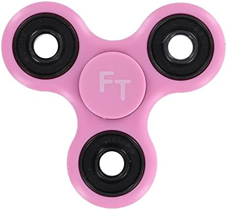 Fidgetec Tri Fidget Hand Spinner With Premium Bearings - Pink